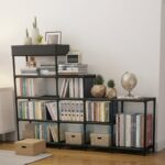 stepenasta modularna polica - prednja strana