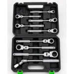Okasti ključevi sa čegrtaljkom — set od 9 komada (8–24 mm)