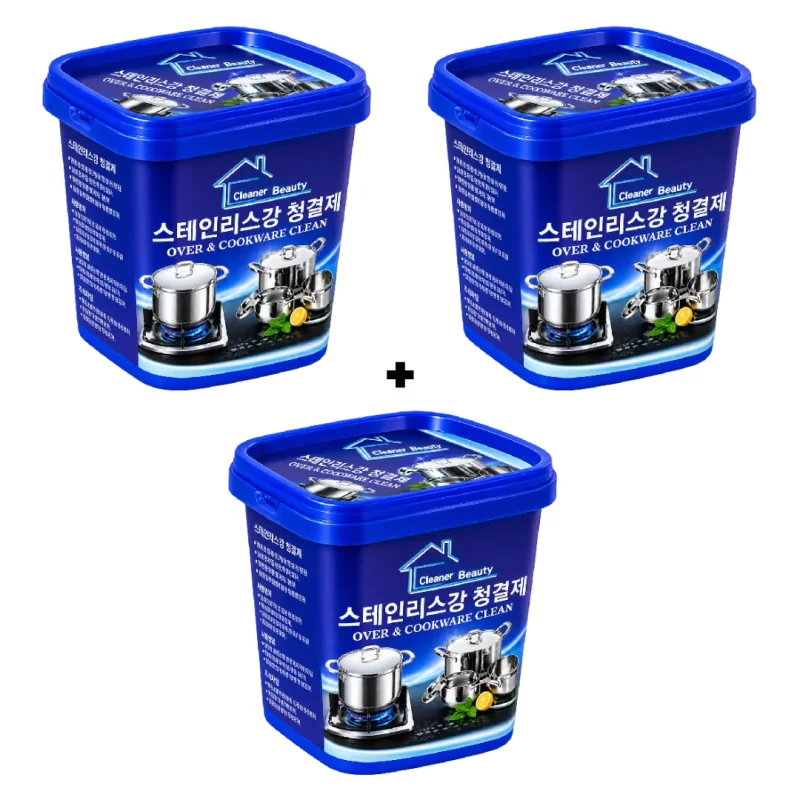 Pasta za čišćenje tvrdokornih naslaga — 2 komada u paketu magična pasta za čišćenje naslaga - prednja strana