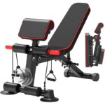 podesiva fitnes klupa - prednja strana