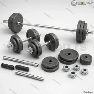 Podesive bučice 50kg set sa šipkom za bendz vežbe