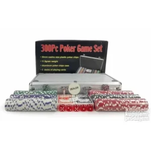 Poker set 300 žetona u aluminijumskom koferu