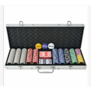 Poker set 500 žetona sa dva špila i aluminijumskim koferom