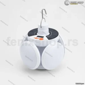 Prenosiva Solarna Lampa – Sklopiva LED Lampa za Baštu i Kampovanje