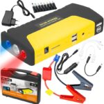 Prenosni jump starter 600A sa kompresorom za gume