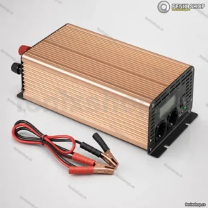 Pretvarač Napona 12V 220V 3000W sa LCD Displejom — Novi Model