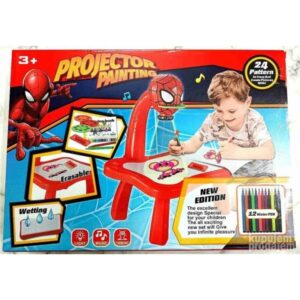 Projektor sto za učenje crtanja — edukativni set za decu