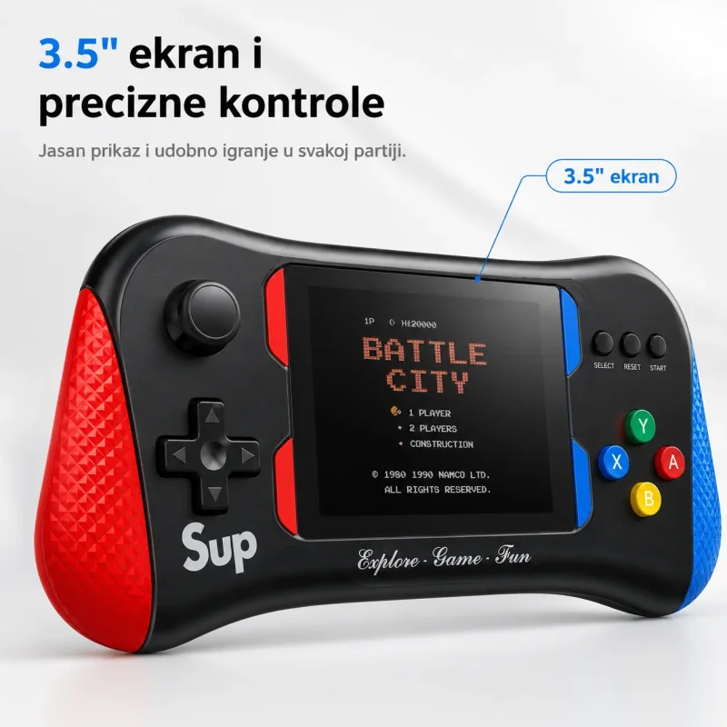 Q12 prenosna retro konzola sa ugrađenim igrama konzola Q12 - detalji