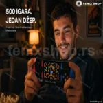 Q12 prenosna retro konzola sa ugrađenim igrama