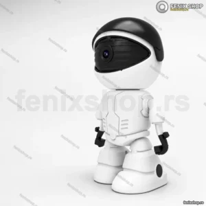 Robot WiFi Kamera za Kuću — HD Noćni Vid, Detekcija Pokreta, Dvosmerni Zvuk