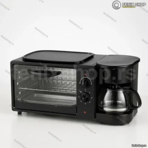 Silver Crest 3 u 1 Aparat za Doručak – Kafa, Rerna i Gril u Jednom