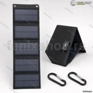 Sklopivi solarni USB punjač 35W za planinarenje i kampovanje