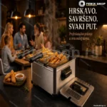 Sokany friteza na ulje 5 L — čelična, za kuću i restoran