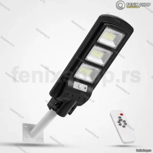 Solarni LED Reflektor Stubni 90W sa Daljinskim – Autonomno Vanjsko Osvjetljenje