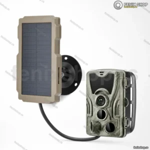 Solarni Punjač za Lovačku Kameru – Solar Panel sa Baterijom 5000mAh