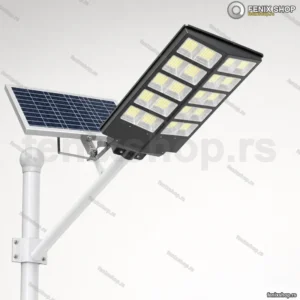 Solarni Ulični Reflektor 1600W – LED Solarna Lampa sa Daljinskim