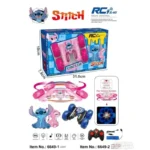Stitch stunt autić na daljinski upravljač — plava i roza