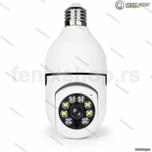 WiFi Kamera Sijalica 360° Rotaciona PTZ Full HD – E27 Grlo, Vodootporna