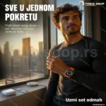 X10 Ultra pametni sat sa bežičnim slušalicama i dodacima — poklon set