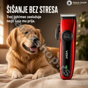 VGR V-202 bežična mašinica za šišanje pasa i mačaka — profesionalna nega kod kuć