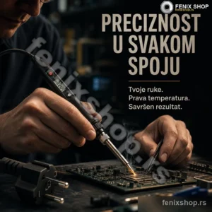 Lemilica digitalna 60W sa LCD displejem i podesivom temperaturom
