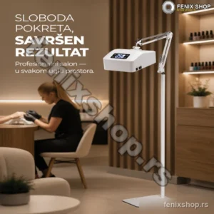 UV LED podna lampa za pedikir i manikir 48W sa rotacijom 360°