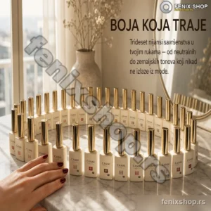 CANNI CC3 set gel lakova — 30 bočica po 9 ml, HEMA free formulacija