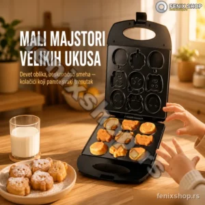 SOKANY SK-130 električni aparat za kolačiće u obliku figura 1400W