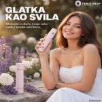 Roze punjivi ženski aparat za dlačice 2u1, USB-C, 400 mAh