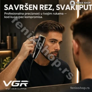 VGR V127 mašinica za šišanje kose na kabl, 0,9–1,5 mm