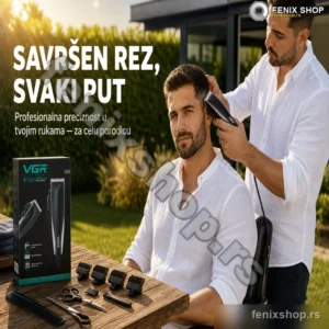 VGR V-033 mašinica za šišanje kose sa priborom