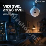 WiFi kamera sa reflektorom E27 grlo 3 MP — V380 D8