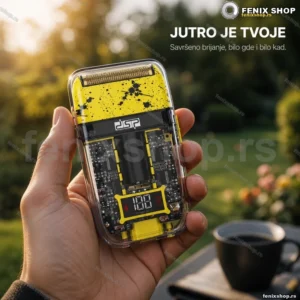 DSP 60125 električni brijač sa mrežastom glavom i USB-C punjenjem
