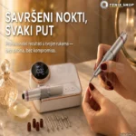 Punjiva bežična turpija za nokte BQ-109 – 35.000 o/min