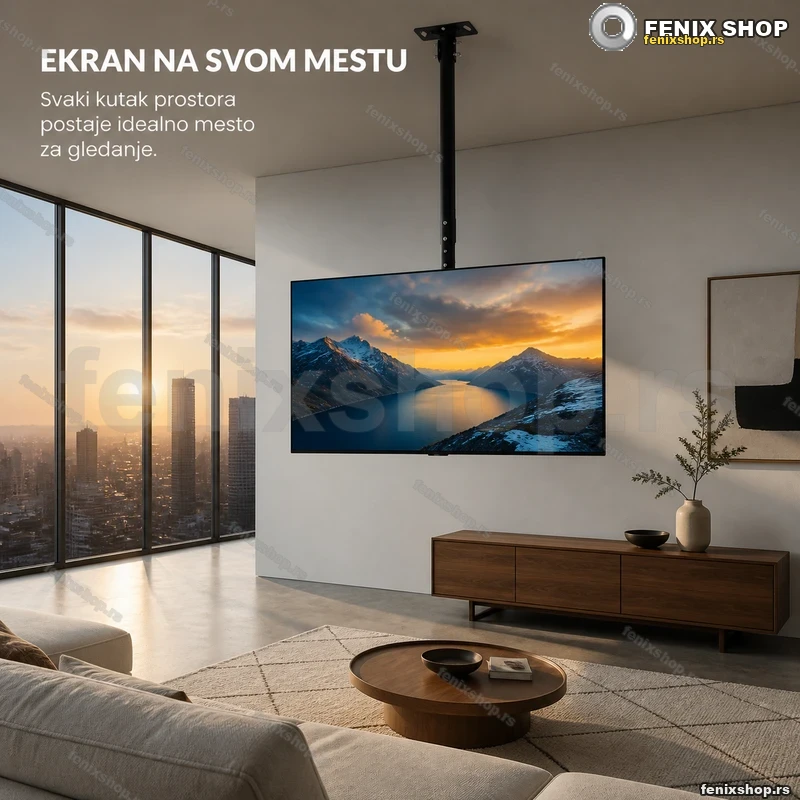 LCDH-CM60 nosač za TV sa plafonskom montažom 26-60", 40 kg LCDH-CM60 nosač za TV sa plafonskom montažom 26-60", 40 kg