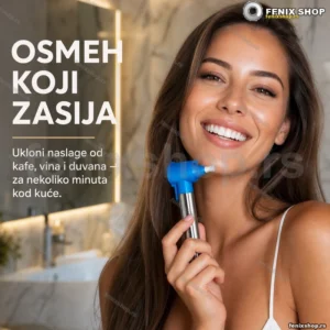 Luma Smile aparat za poliranje zuba — LED svetlo i 5 nastavaka