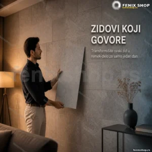 Samolepljive 3D zidne ploče sivi mermer 60x30 cm — 10 kom