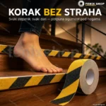 Samolepljiva protivklizna traka žuto-crna 50 mm × 5 m
