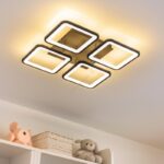 crna LED plafonjera - pakovanje