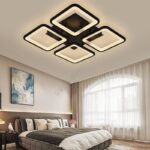 crna LED plafonjera - primena