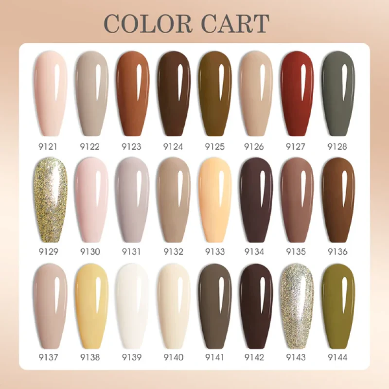 CANNI CC6 gel lakovi set 30 bočica po 9 ml HEMA free CANNI CC6 set gel lakova - detalji