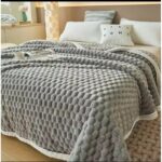 Ćebe 200x230 cm sa 3D vafl reljefom — više boja