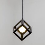kockasta viseća lampa - prikaz funkcija