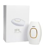 IPL uređaj za depilaciju — bela i roze boja