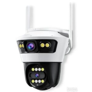 Jortan spoljna WiFi kamera sa dva kadra i pokretnom kupolom IP66