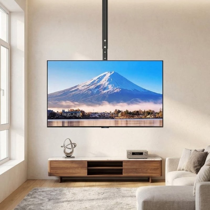 LCDH-CM60 nosač za TV sa plafonskom montažom 26-60", 40 kg plafonski nosač za TV - u upotrebi