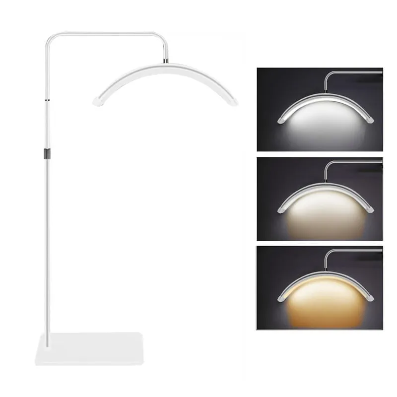 LED podna lampa polumesec HD-M6X 40W sa stativom i daljinskim HD-M6X podna lampa polumesec - u upotrebi