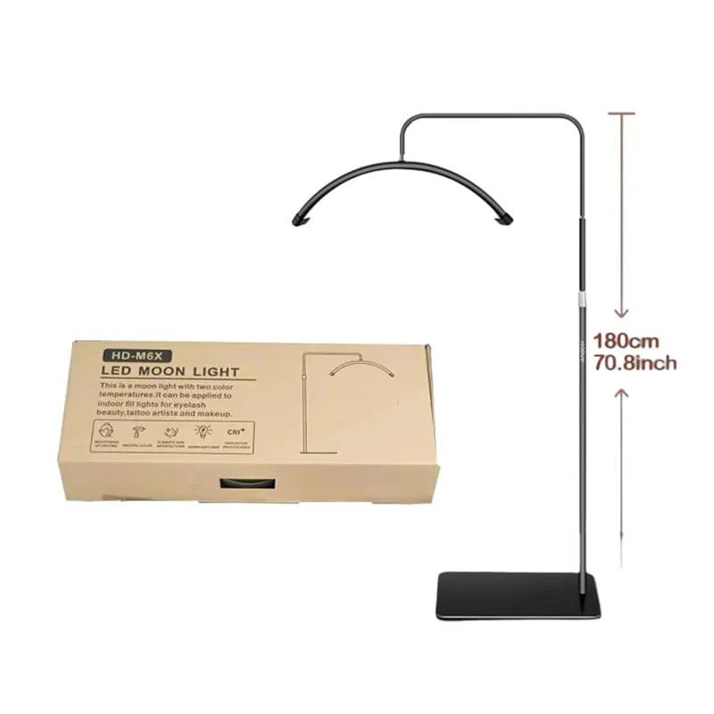 LED podna lampa polumesec HD-M6X 40W sa stativom i daljinskim HD-M6X podna lampa polumesec - detalji