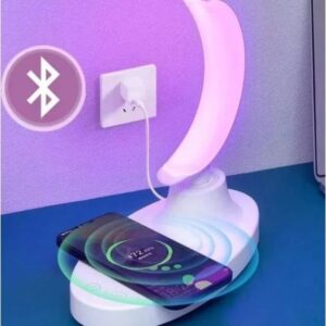LED stona lampa sa bežičnim punjačem i Bluetooth zvučnikom F-21