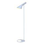 Retro podna lampa 130 cm — metalni stub sa nagnutim abažurom E27